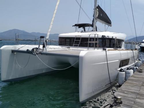 Catamaran Lagoon 40 for rent in Ece Saray Marina