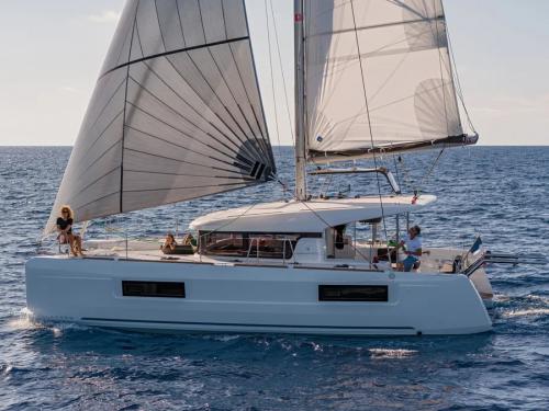 Cat Lagoon 40 available for charter in Ajaccio