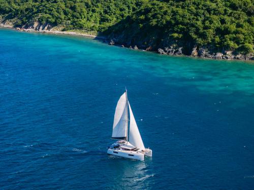 Cat Lagoon 40 available for charter in Nanny Cay Marina