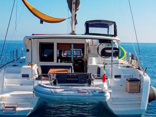 Cat Lagoon 40 available for charter in Salerno
