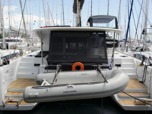 Cat Lagoon 40 available for charter in Alimos Marina Kalamaki