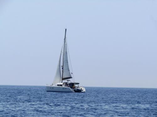 Katamaran Lagoon 400 in Bodrum Marina Milta chartern