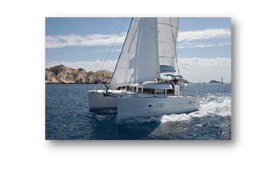 Cat Lagoon 400 S2 for charter in Athens