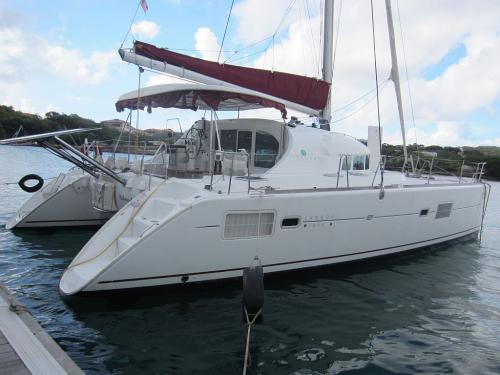 Cat Lagoon 410 for hire in Castries