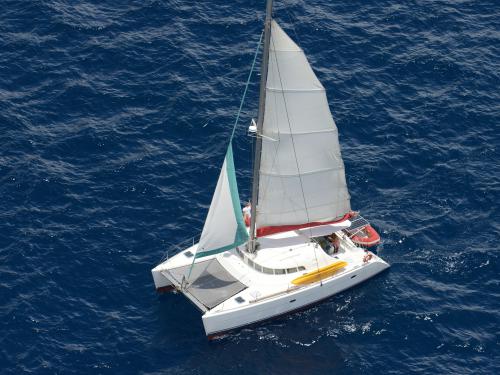 Katamaran Lagoon 410 Yachtcharter in Le Marin