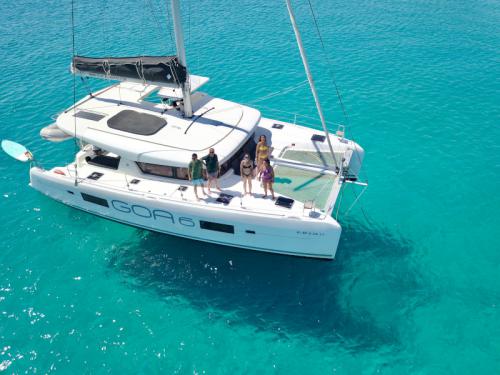 Katamaran Lagoon 42 Yachtcharter in Sant Antoni de Portmany