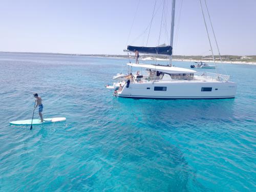 Cat Lagoon 42 available for charter in Sant Antoni de Portmany