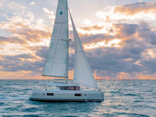 Catamaran Lagoon 42 available for charter in Pointe a Pitre