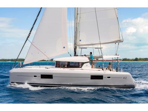 Cat Lagoon 42 available for charter in Cagliari