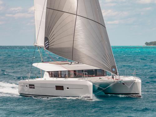 Cat Lagoon 42 available for charter in Ribishi