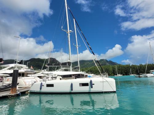 Catamaran Lagoon 42 available for charter in Eden Island Resort