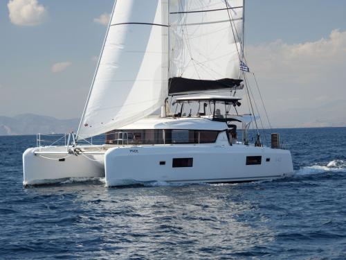 Cat Lagoon 42 available for charter in Kalamata