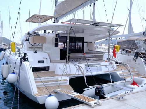 Catamaran Lagoon 42 for charter in Port Goecek Marina