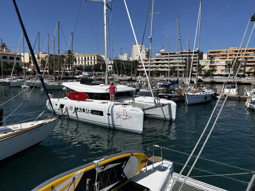 Cat Lagoon 42 for charter in Ibiza Town