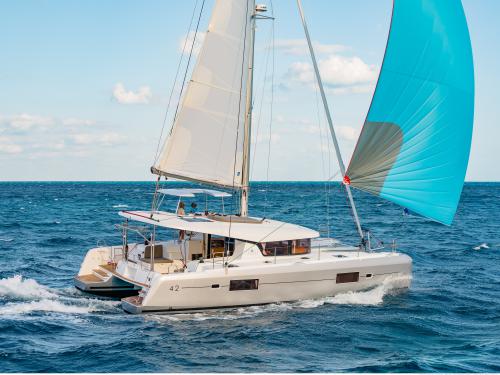 Catamaran Lagoon 42 for rent in Rhodes city
