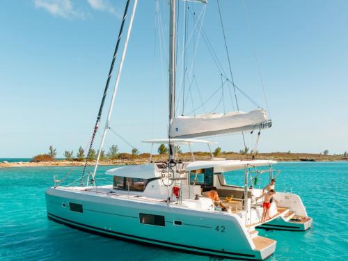 Catamaran Lagoon 42 for charter in Olbia