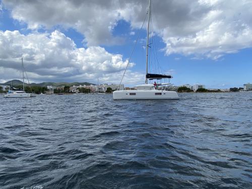Cat Lagoon 42 available for charter in Sant Antoni de Portmany
