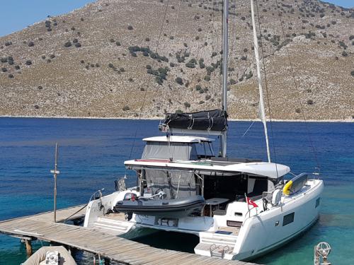 Catamaran Lagoon 42 available for charter in Adakoy