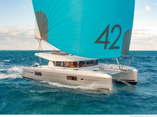 Cat Lagoon 42 available for charter in Seget