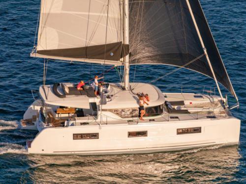 Catamaran Lagoon 42 available for charter in Tropea