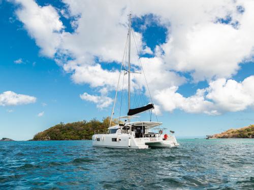 Cat Lagoon 42 for rent in Eden Island Resort