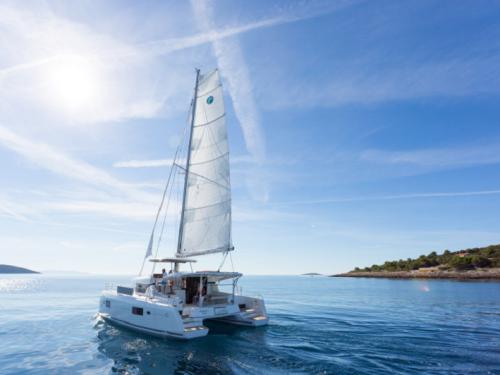 Cat Lagoon 42 available for charter in Trogir