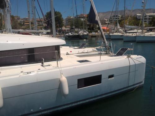Catamaran Lagoon 42 for hire in Preveza Marina