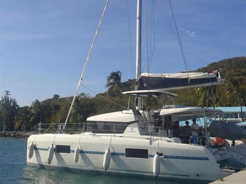 Cat Lagoon 42 available for charter in Pointe a Pitre
