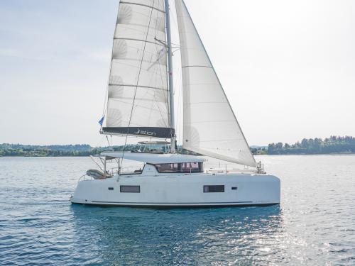 Cat Lagoon 42 available for charter in Gouvia