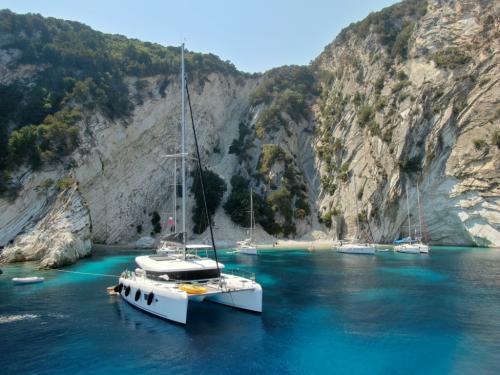 Cat Lagoon 42 for charter in Lefkas