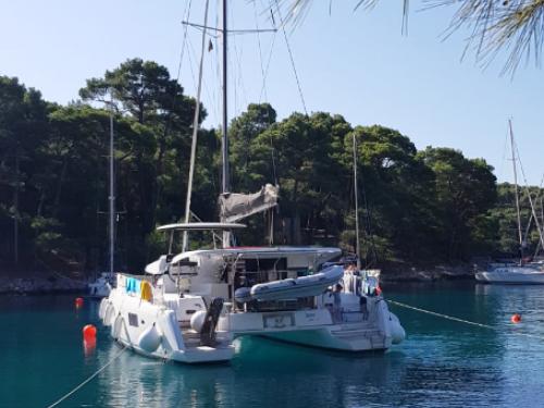 Catamaran Lagoon 42 available for charter in Krk