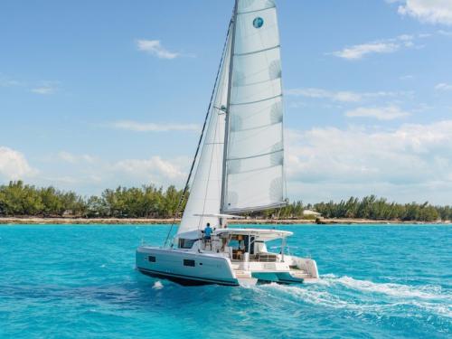 Cat Lagoon 42 available for charter in Marina Zaton Sibenik