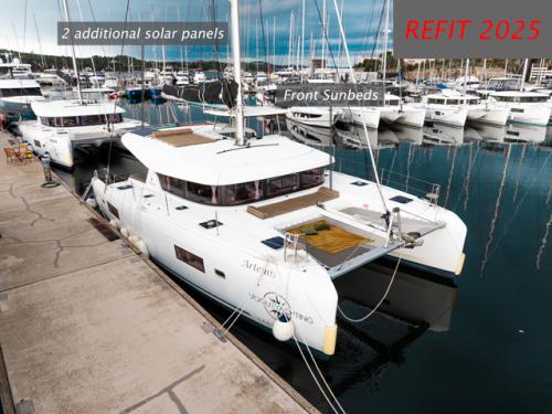 Katamaran Lagoon 42 Yachtcharter in Marina Mandalina