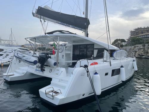 Catamaran Lagoon 42 available for charter in Palermo