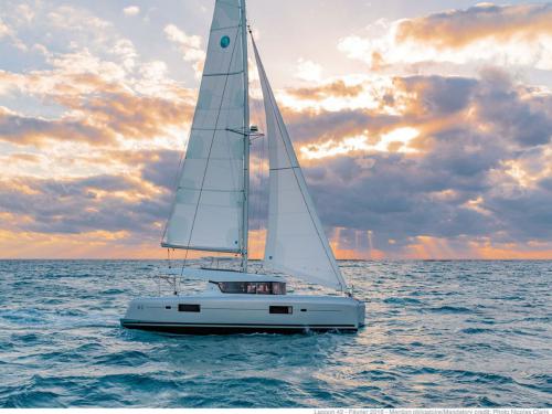 Catamaran Lagoon 42 available for charter in Palma