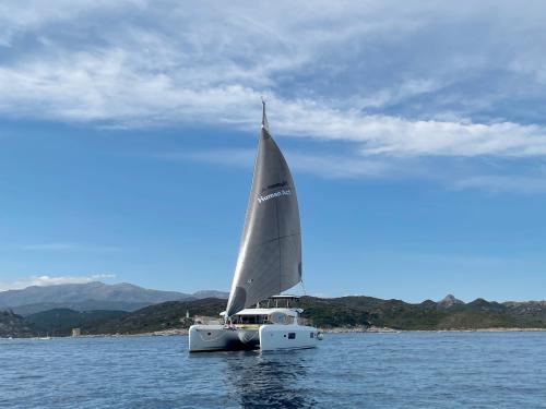 Cat Lagoon 42 for rent in Piombino