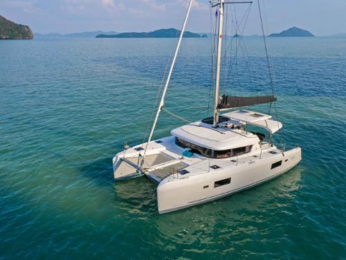 Catamaran Lagoon 42 available for charter in Volos