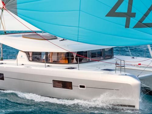 Cat Lagoon 42 available for charter in Parikia