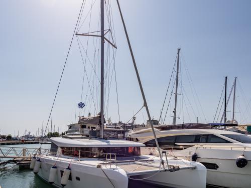 Catamaran Lagoon 42 available for charter in Lefkas