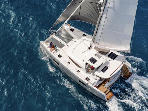 Cat Lagoon 42 available for charter in Parikia