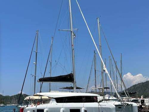 Catamaran Lagoon 42 for rent in Marti Marina