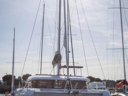 Catamaran Lagoon 42 available for charter in Port Victoria