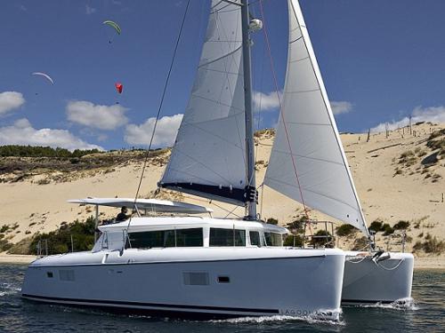 Cat Lagoon 420 available for charter in Road Town