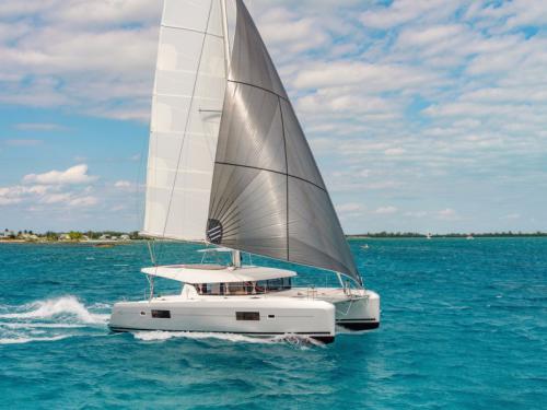 Catamaran Lagoon 420 available for charter in Fajardo