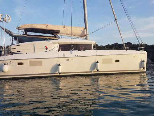Catamaran Lagoon 421 available for charter in Ibiza Town