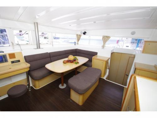 Cat Lagoon 421 available for charter in Marina Cienfuegos