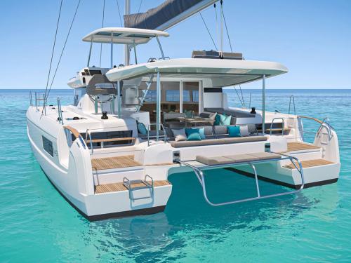 Catamaran Lagoon 43 available for charter in Volos