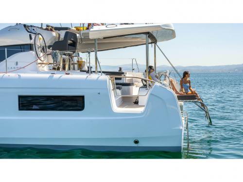 Catamaran Lagoon 43 available for charter in Gouvia