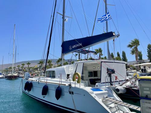 Katamaran Lagoon 440 chartern in Kos Stadt