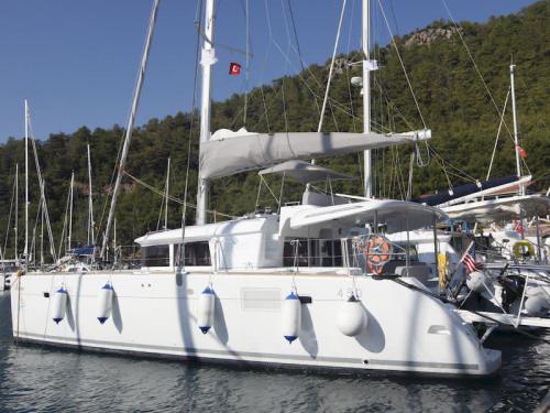 Catamaran Lagoon 450 available for charter in Goecek